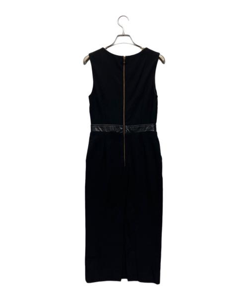 DOLCE & GABBANA（ドルチェ＆ガッバーナ）DOLCE & GABBANA (ドルチェ＆ガッバーナ) ノースリーブワンピース ブラック サイズ:38の古着・服飾アイテム