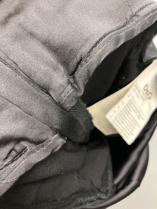 DOLCE & GABBANA（ドルチェ＆ガッバーナ）DOLCE & GABBANA (ドルチェ＆ガッバーナ) ノースリーブワンピース ブラック サイズ:38の古着・服飾アイテム