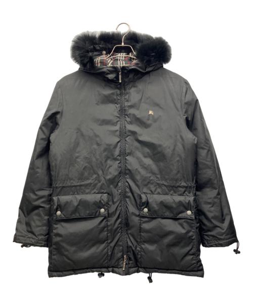 BURBERRY BLACK LABEL（バーバリーブラックレーベル）BURBERRY BLACK LABEL (バーバリーブラックレーベル) ダウンジャケット ブラック サイズ:Mの古着・服飾アイテム