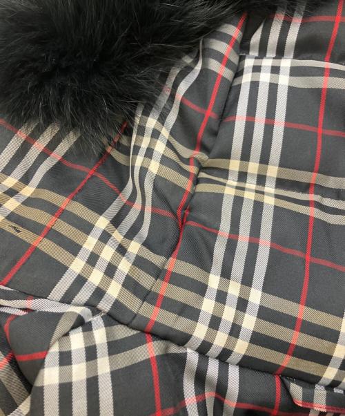 BURBERRY BLACK LABEL（バーバリーブラックレーベル）BURBERRY BLACK LABEL (バーバリーブラックレーベル) ダウンジャケット ブラック サイズ:Mの古着・服飾アイテム