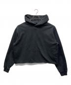 Maison Margielaメゾンマルジェラ）の古着「ナンバリング ロゴ フード スウェットシャツ」｜ブラック