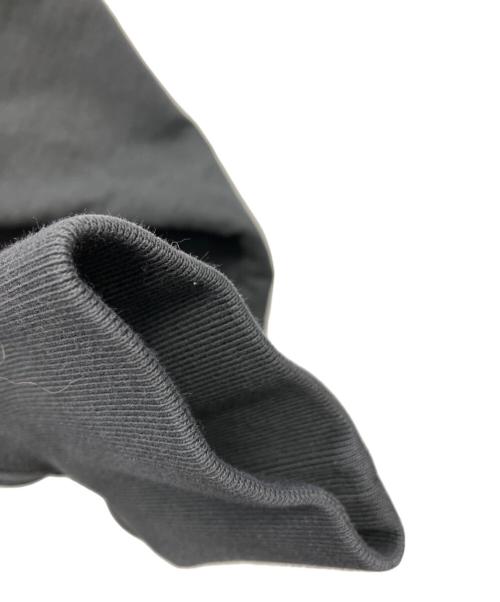 Maison Margiela（メゾンマルジェラ）Maison Margiela (メゾンマルジェラ) LOGO COTTON FLEECE HOODIE パーカー ブラック サイズ:Sの古着・服飾アイテム