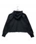 Maison Margiela (メゾンマルジェラ) LOGO COTTON FLEECE HOODIE パーカー ブラック サイズ:S：36000円