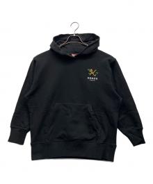 KENZO（ケンゾー）の古着「プルオーバーパーカー」｜ブラック