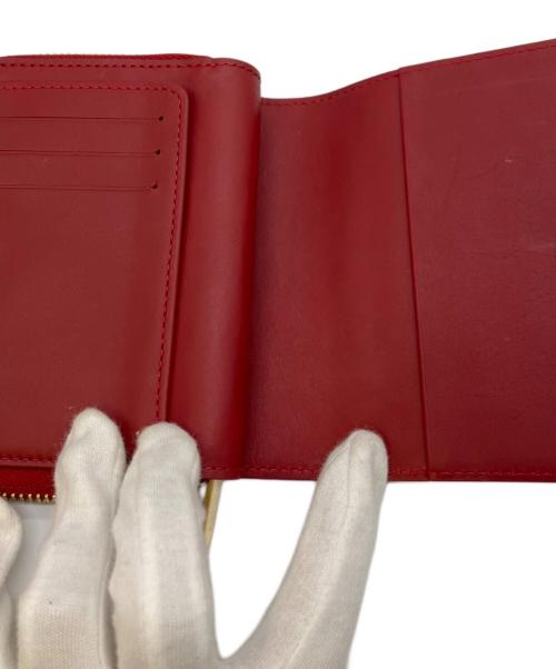 LOUIS VUITTON（ルイ ヴィトン）LOUIS VUITTON (ルイ ヴィトン) カードケース レッドの古着・服飾アイテム