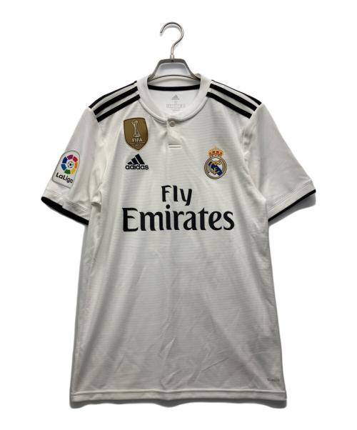 adidas（アディダス）adidas (アディダス) ゲームシャツ ホワイト サイズ:Sの古着・服飾アイテム