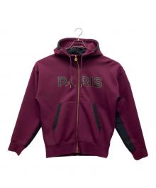 JORDAN（ジョーダン）の古着「ジップパーカー」｜ワインレッド