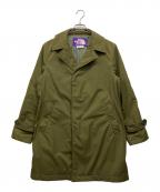 THE NORTHFACE PURPLELABELザ・ノースフェイス パープルレーベル）の古着「65/35クロス ステンカラーコート」｜グリーン