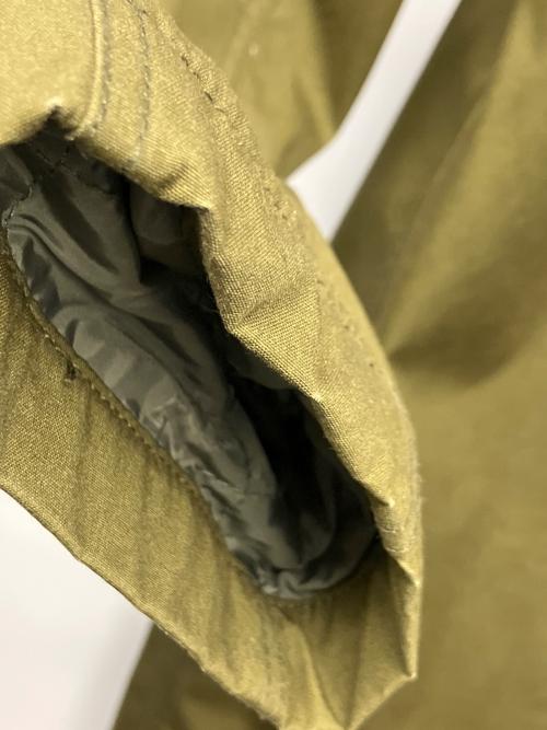 THE NORTHFACE PURPLELABEL（ザ・ノースフェイス パープルレーベル）THE NORTHFACE PURPLELABEL (ザ・ノースフェイス パープルレーベル) 65/35クロス ステンカラーコート グリーン サイズ:Mの古着・服飾アイテム