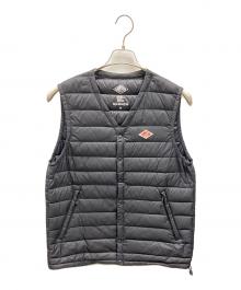 DANTON（ダントン）の古着「インナーダウンベスト」｜ブラック