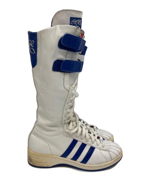adidas（アディダス）adidas (アディダス) missy elliott スニーカーブーツ ホワイト サイズ:25.5の古着・服飾アイテム