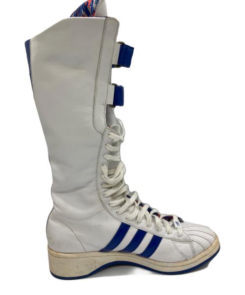 adidas（アディダス）adidas (アディダス) missy elliott スニーカーブーツ ホワイト サイズ:25.5の古着・服飾アイテム