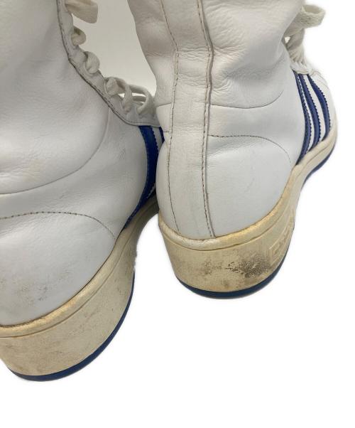 adidas（アディダス）adidas (アディダス) missy elliott スニーカーブーツ ホワイト サイズ:25.5の古着・服飾アイテム