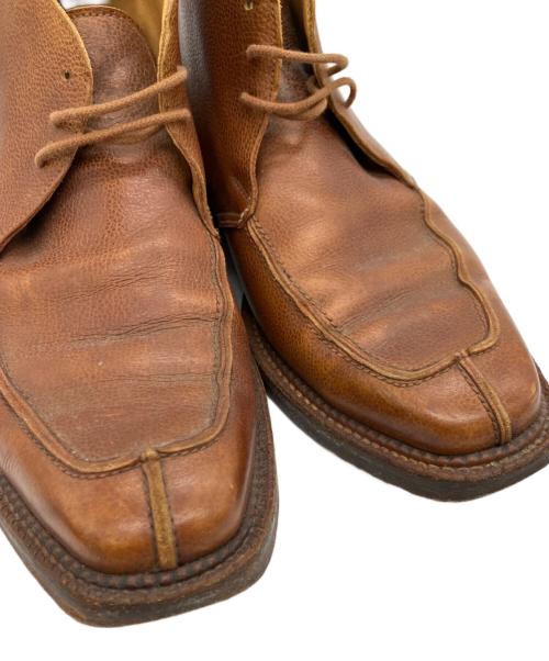 Crockett & Jones（クロケット＆ジョーンズ）Crockett & Jones (クロケット＆ジョーンズ) チャッカーブーツ ブラウン サイズ:7 1/2の古着・服飾アイテム