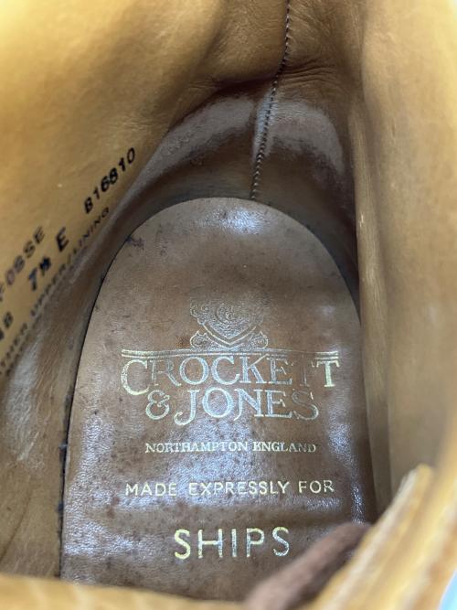 Crockett & Jones（クロケット＆ジョーンズ）Crockett & Jones (クロケット＆ジョーンズ) チャッカーブーツ ブラウン サイズ:7 1/2の古着・服飾アイテム