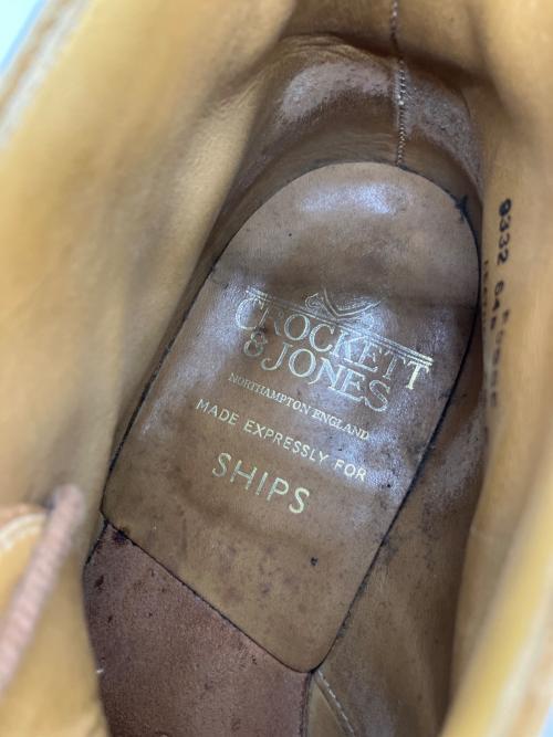Crockett & Jones（クロケット＆ジョーンズ）Crockett & Jones (クロケット＆ジョーンズ) チャッカーブーツ ブラウン サイズ:7 1/2の古着・服飾アイテム