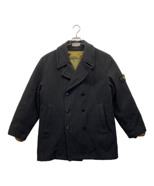 STONE ISLAND（ストーンアイランド）STONE ISLAND (ストーンアイランド) ライナー付Pコート グレー サイズ:Lの古着・服飾アイテム