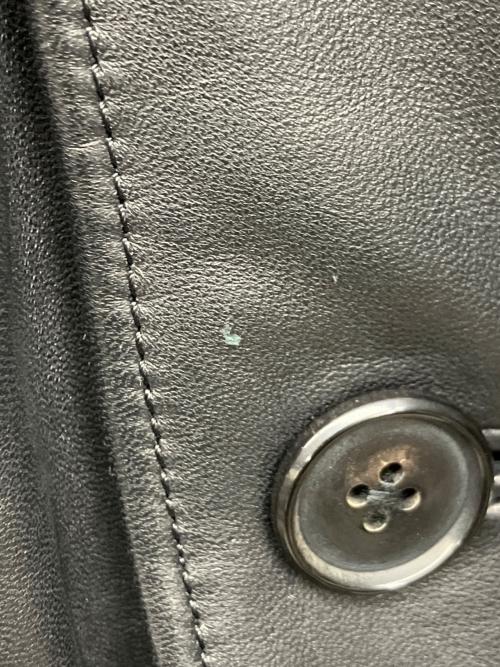 D'URBAN（ダーバン）D'URBAN (ダーバン) ラムレザーコート ブラック サイズ:Lの古着・服飾アイテム