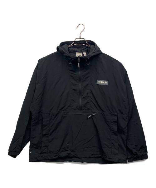 adidas（アディダス）adidas (アディダス) ウインドブレーカー ブラック サイズ:2XLの古着・服飾アイテム