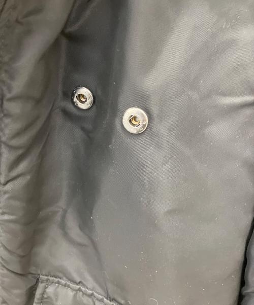 MARCELO BURLON（マルセロバーロン）MARCELO BURLON (マルセロバーロン) ALPHA (アルファ) MA-1フライトジャケット ブラック サイズ:XXSの古着・服飾アイテム