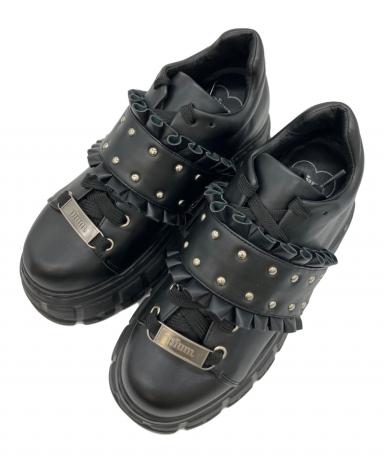 中古・古着通販】pium (ピウム) フリルベルトボリュームスニーカー