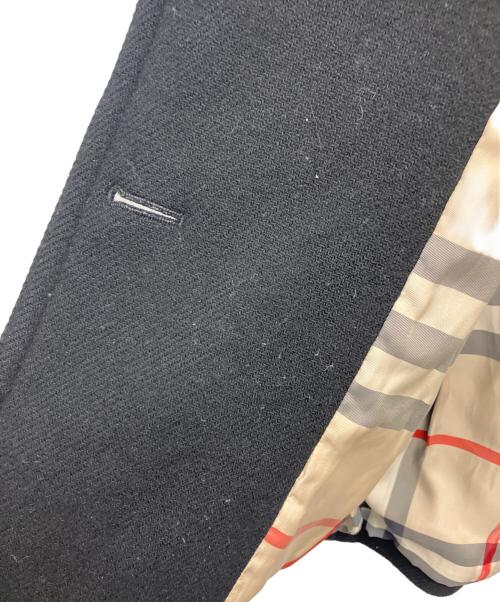 BURBERRY LONDON（バーバリーロンドン）BURBERRY LONDON (バーバリーロンドン) Pコート ブラック サイズ:38の古着・服飾アイテム