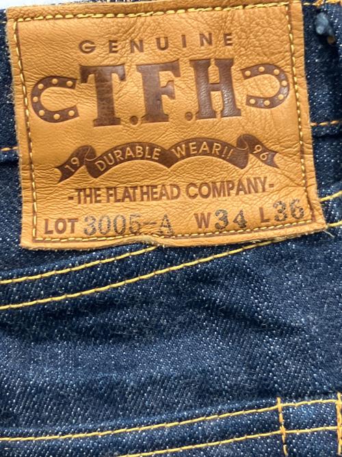 THE FLAT HEAD（ザ・フラットヘッド）THE FLAT HEAD (ザ・フラットヘッド) デニムパンツ インディゴ サイズ:34の古着・服飾アイテム