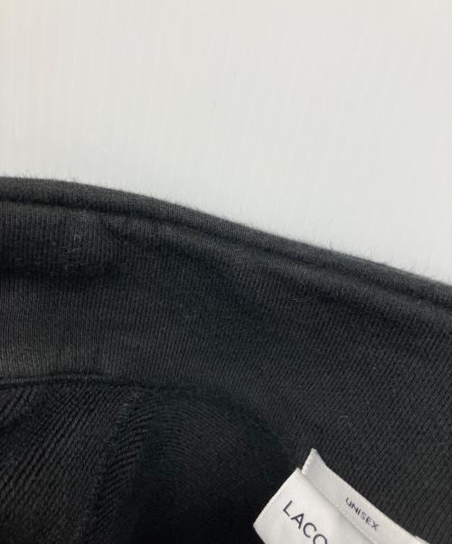 LACOSTE（ラコステ）LACOSTE (ラコステ) ハーフジップスタンドカラースウェット ブラック サイズ:Sの古着・服飾アイテム