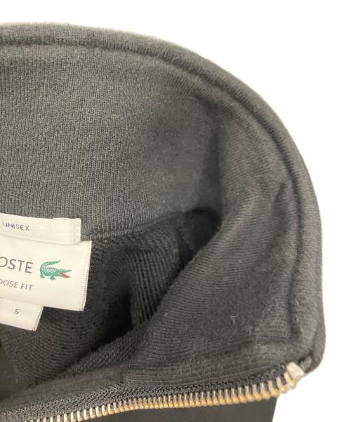 LACOSTE（ラコステ）LACOSTE (ラコステ) ハーフジップスタンドカラースウェット ブラック サイズ:Sの古着・服飾アイテム