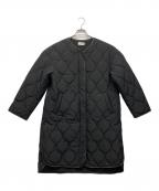 PLSTプラステ）の古着「キルティングコート」｜ブラック