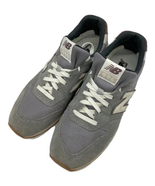 NEW BALANCE（ニューバランス）NEW BALANCE (ニューバランス) スニーカー グレー×ブラウン サイズ:28の古着・服飾アイテム