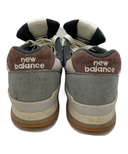 NEW BALANCE（ニューバランス）NEW BALANCE (ニューバランス) スニーカー グレー×ブラウン サイズ:28の古着・服飾アイテム