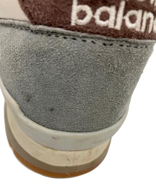 NEW BALANCE（ニューバランス）NEW BALANCE (ニューバランス) スニーカー グレー×ブラウン サイズ:28の古着・服飾アイテム