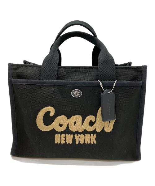 COACH（コーチ）COACH (コーチ) 2WAYトートバッグ ブラックの古着・服飾アイテム