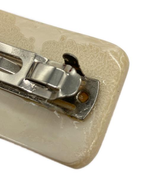 CHANEL（シャネル）CHANEL (シャネル) バレッタ アイボリーの古着・服飾アイテム