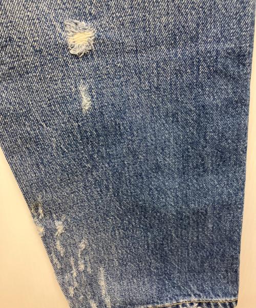 H BEAUTY&YOUTH（エイチ ビューティー&ユース）H BEAUTY&YOUTH (エイチ ビューティー&ユース) DISTRESSED DENIM 5P PANTS インディゴ サイズ:Lの古着・服飾アイテム