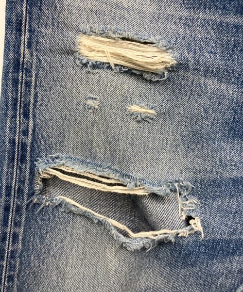 H BEAUTY&YOUTH（エイチ ビューティー&ユース）H BEAUTY&YOUTH (エイチ ビューティー&ユース) DISTRESSED DENIM 5P PANTS インディゴ サイズ:Lの古着・服飾アイテム