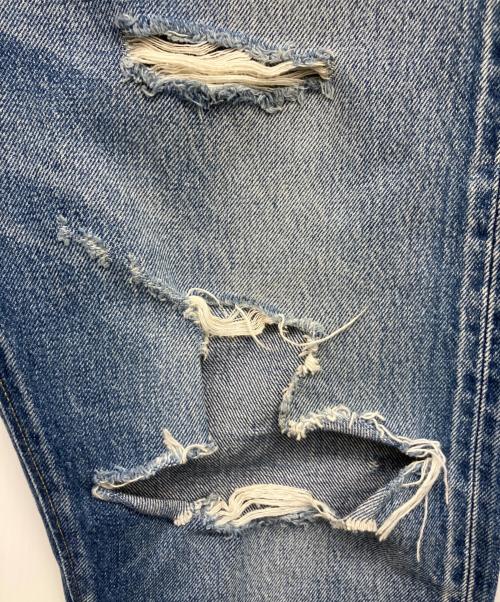 H BEAUTY&YOUTH（エイチ ビューティー&ユース）H BEAUTY&YOUTH (エイチ ビューティー&ユース) DISTRESSED DENIM 5P PANTS インディゴ サイズ:Lの古着・服飾アイテム