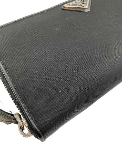 PRADA（プラダ）PRADA (プラダ) 長財布 ブラックの古着・服飾アイテム