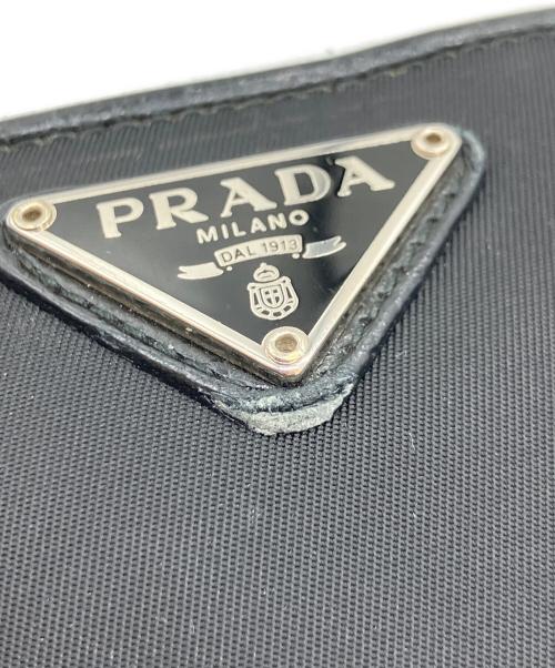 PRADA（プラダ）PRADA (プラダ) 長財布 ブラックの古着・服飾アイテム