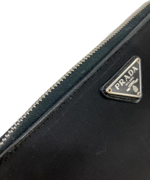 PRADA（プラダ）PRADA (プラダ) 長財布 ブラックの古着・服飾アイテム