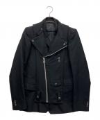 MIHARA YASUHIROミハラヤスヒロ）の古着「ライダースジャケット」｜ブラック