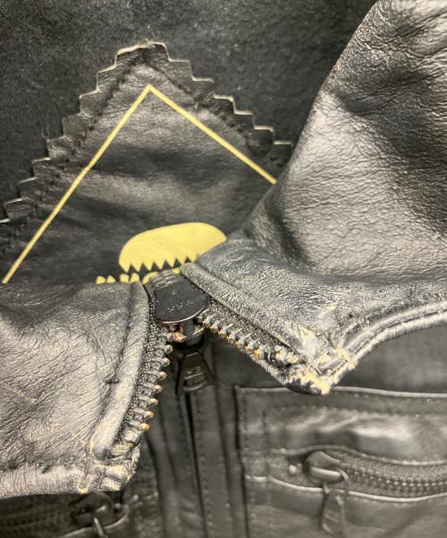 Hysteric Glamour（ヒステリックグラマー）Hysteric Glamour (ヒステリックグラマー) レザージャケット ブラック サイズ:Freeの古着・服飾アイテム