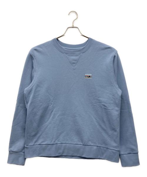 Patagonia（パタゴニア）Patagonia (パタゴニア) デイリー・クルーネック・スウェットシャツ スカイブルー サイズ:Sの古着・服飾アイテム