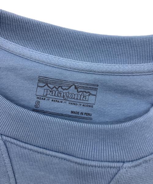 Patagonia（パタゴニア）Patagonia (パタゴニア) デイリー・クルーネック・スウェットシャツ スカイブルー サイズ:Sの古着・服飾アイテム