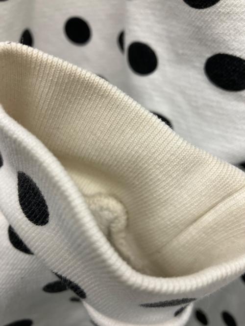 GUCCI（グッチ）GUCCI (グッチ) ポルカドットスウェット ホワイト×ブラック サイズ:Mの古着・服飾アイテム