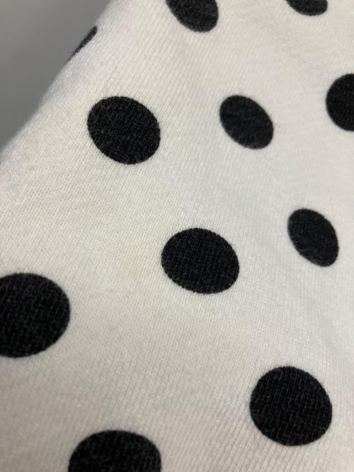 GUCCI（グッチ）GUCCI (グッチ) ポルカドットスウェット ホワイト×ブラック サイズ:Mの古着・服飾アイテム
