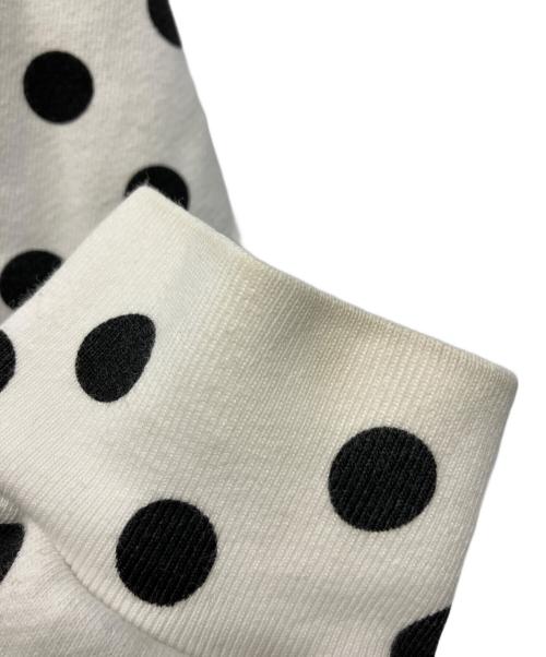 GUCCI（グッチ）GUCCI (グッチ) ポルカドットスウェット ホワイト×ブラック サイズ:Mの古着・服飾アイテム