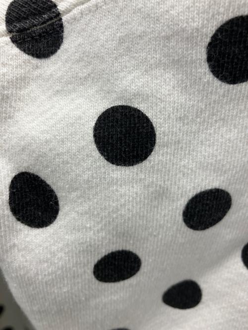 GUCCI（グッチ）GUCCI (グッチ) ポルカドットスウェット ホワイト×ブラック サイズ:Mの古着・服飾アイテム