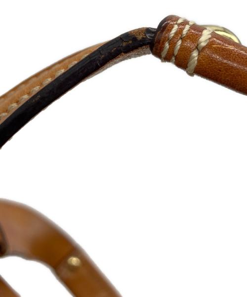 COACH（コーチ）COACH (コーチ) レザーハンドバッグ ブラウンの古着・服飾アイテム